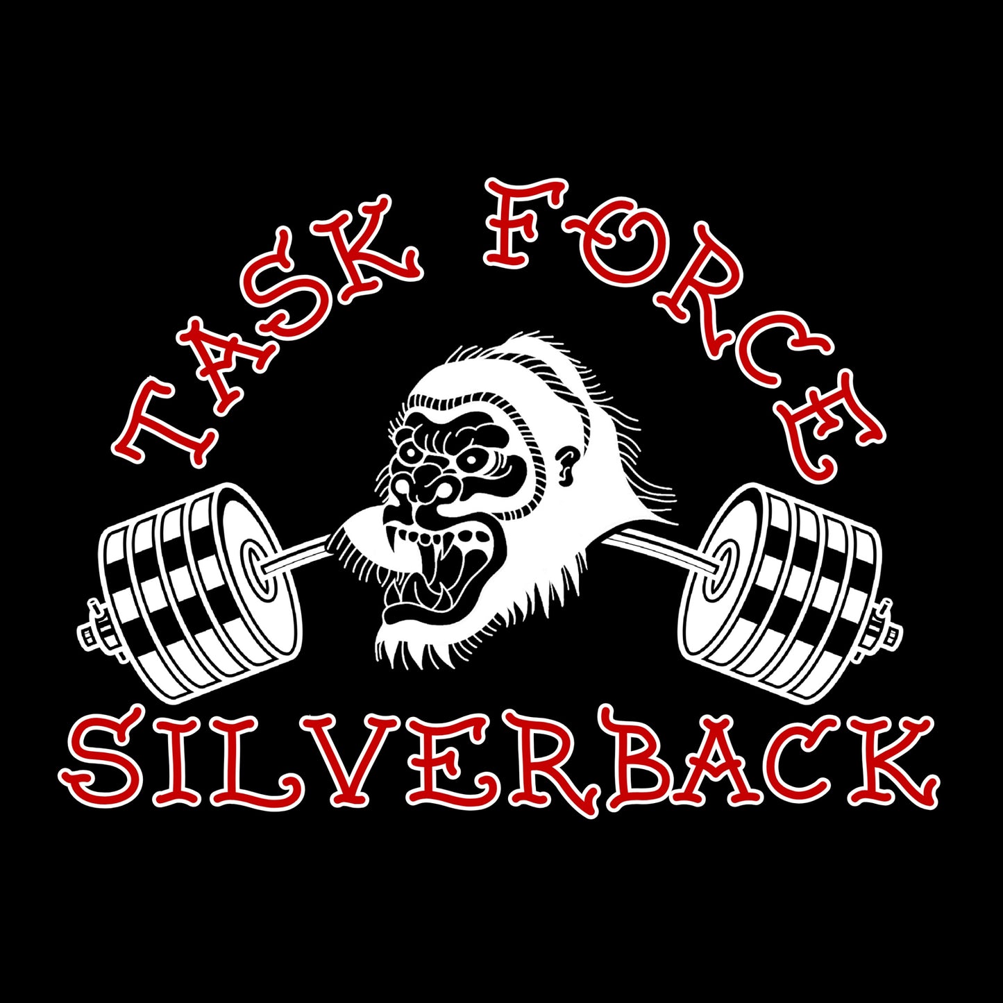 Task Force Silverback 2.0 3x3' Banner