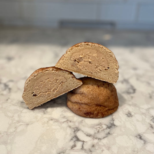 Snickerdoodle Cookie Butter Stuffed Cookie