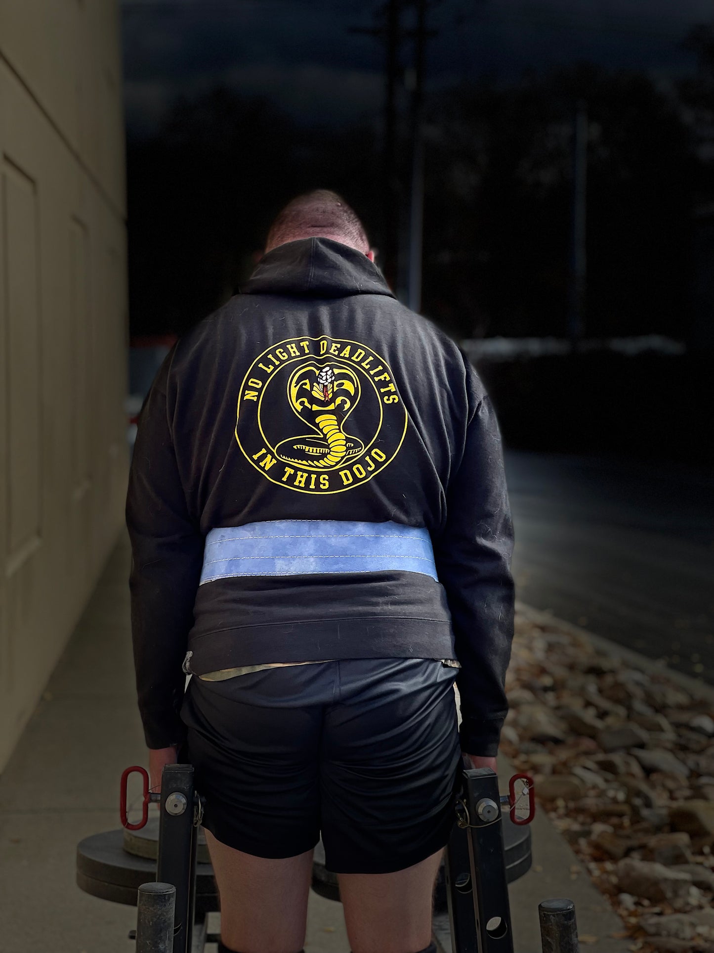 Cobra Kai Lifting Club - Down Range Strength Hoodie hi