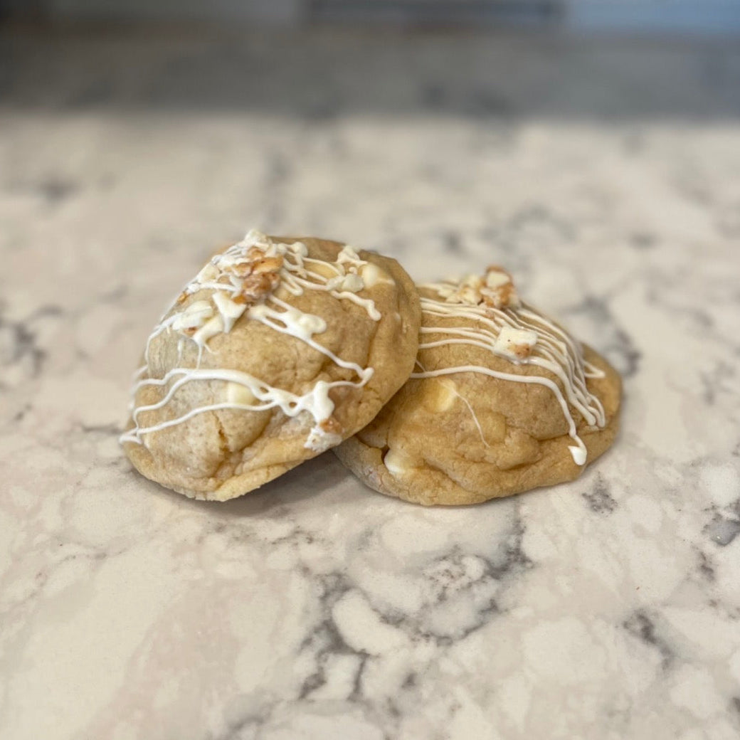 White Chocolate Reese’s Stuffed Cookie