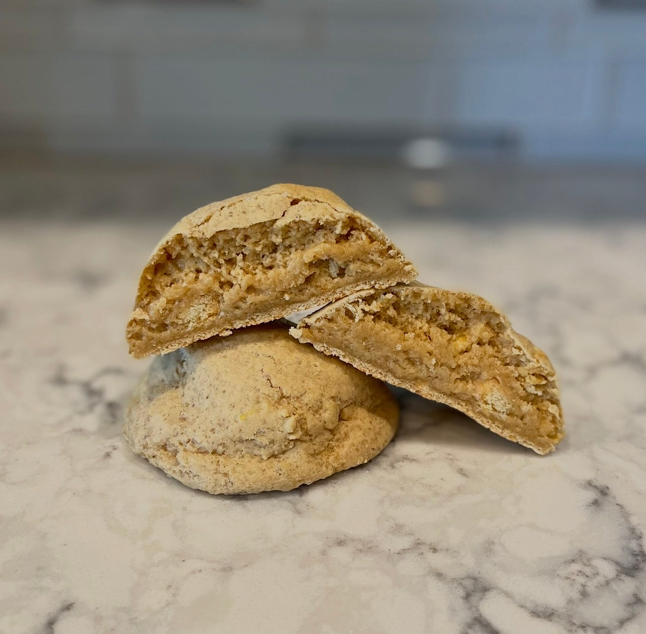 Lemon Shortbread Protein Cookie