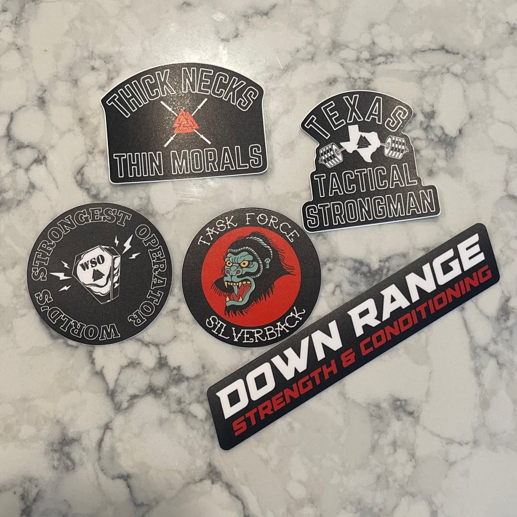 Check Strength Sticker Strongest Sticker Pack 2.0 – Down Range Strength