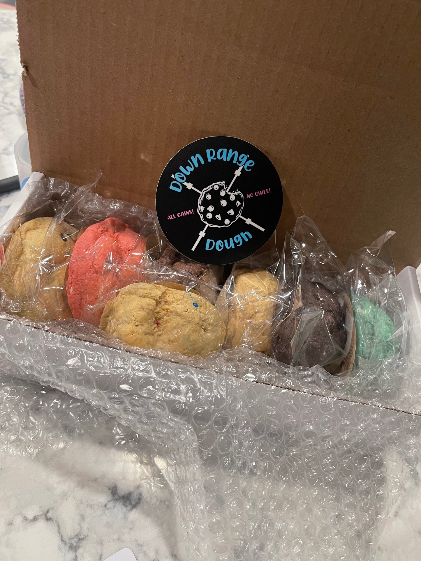 Build Your Own Box Down Range Dough - 6 Protein Pack