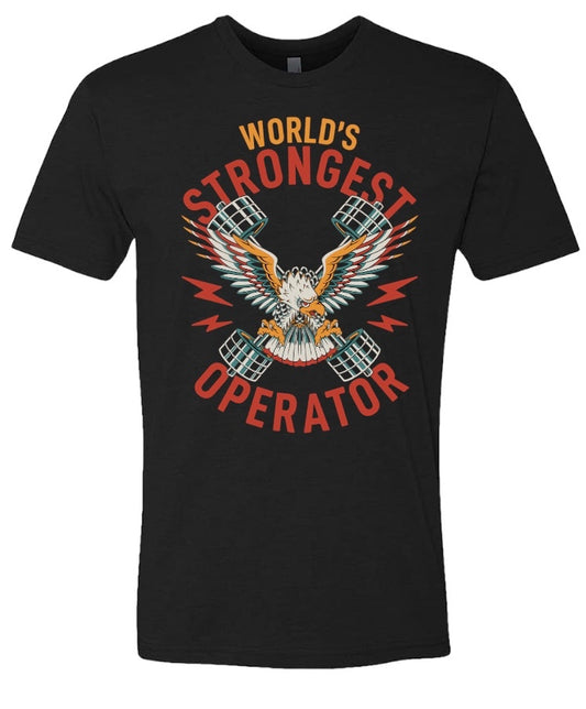 World's Strongest Operator T-Shirt 2023