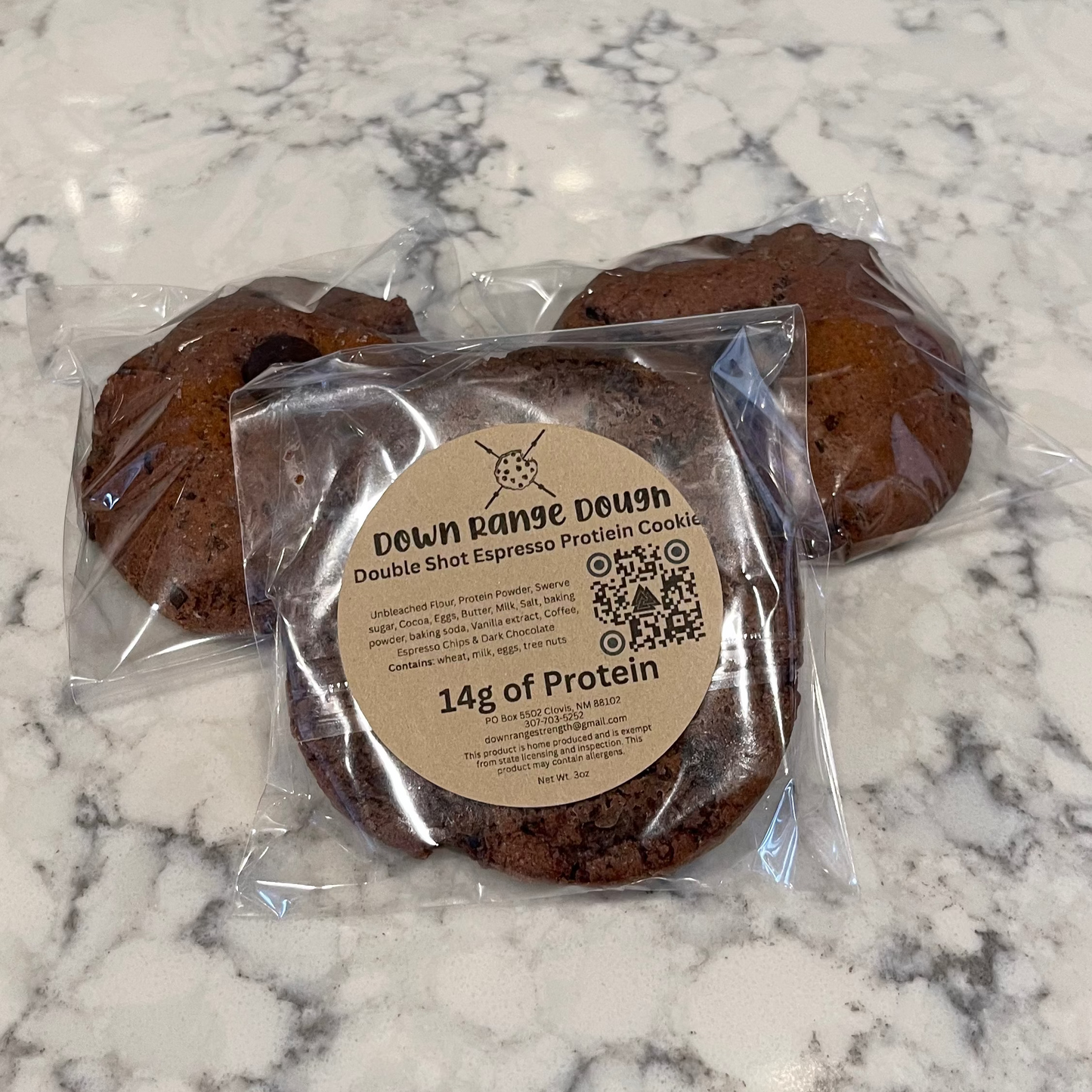 Double Shot Espresso Protein Cookie