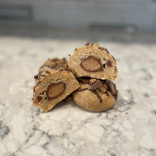 Peanut Butter Stuffed Cookie