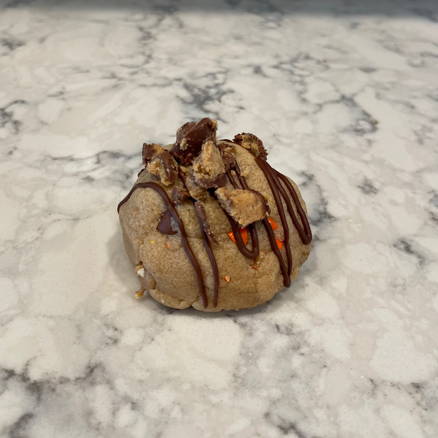 Peanut Butter Stuffed Cookie