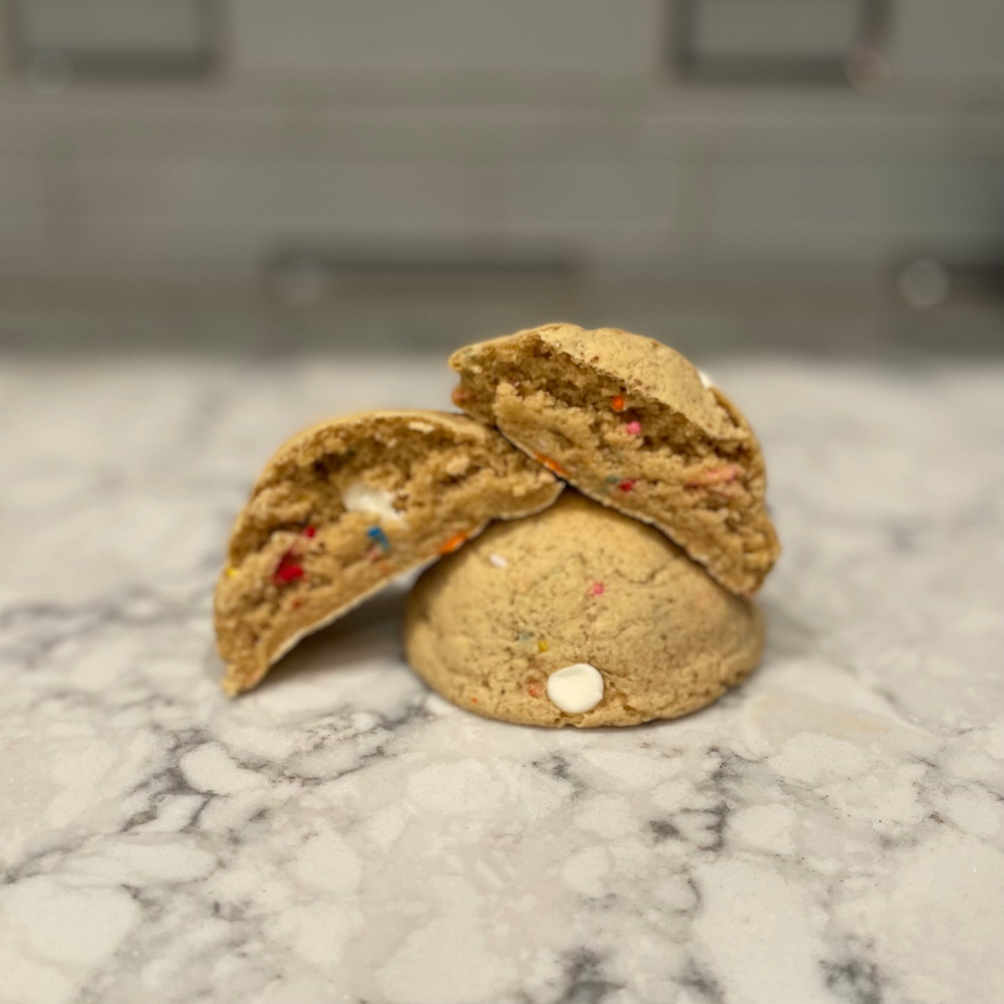 Birthday Cake Protein Cookie