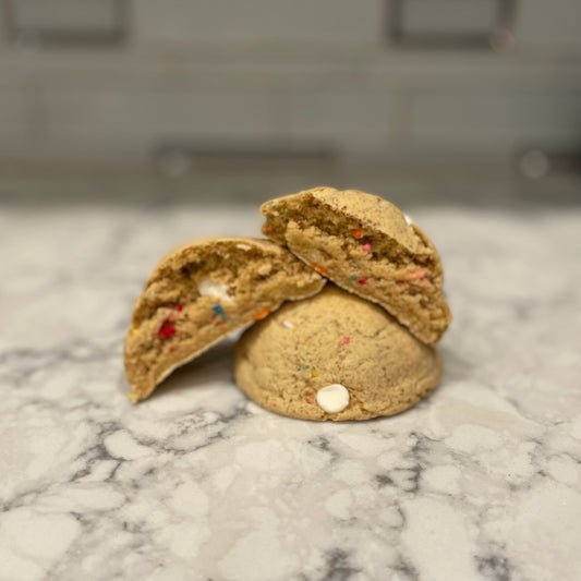 Birthday Cake Protein Cookie