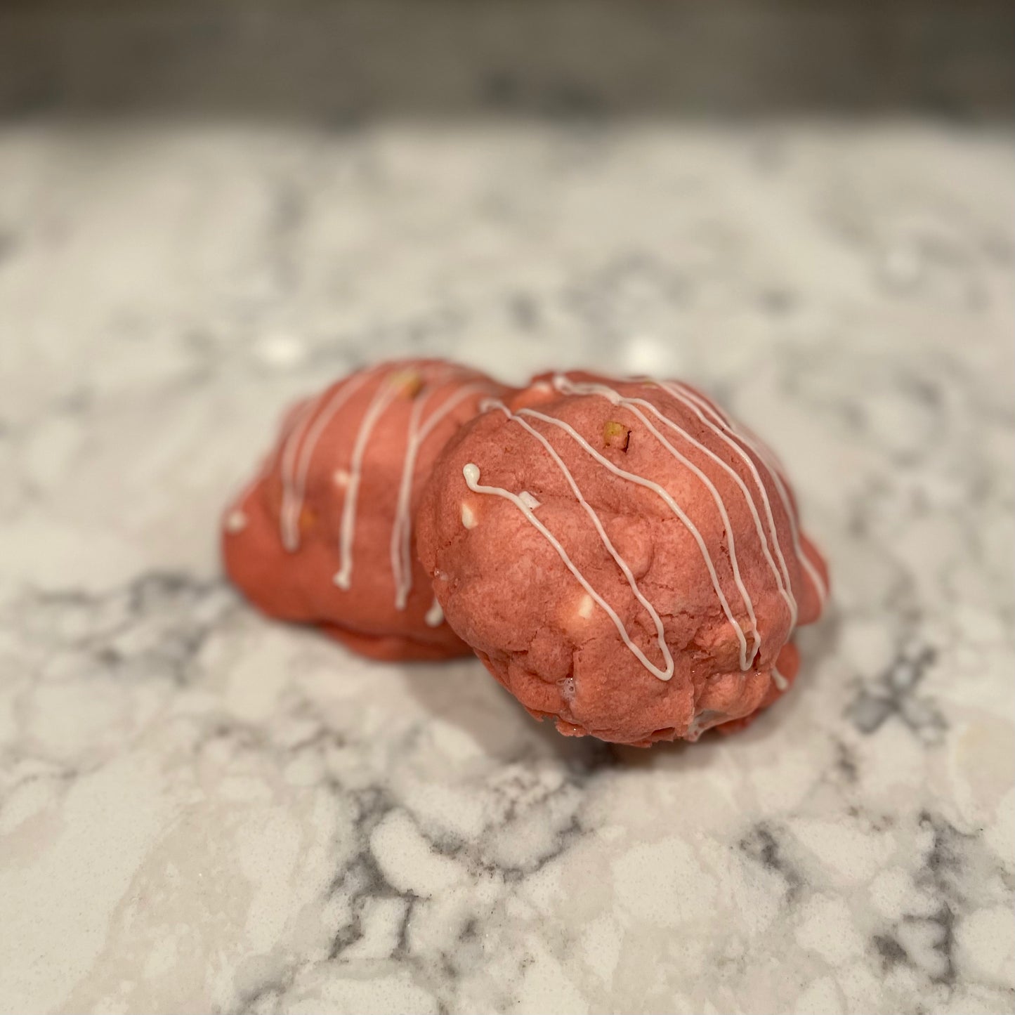 Strawberry Shortcake Stuffed Cookie