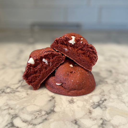 Red Velvet Protein Cookie