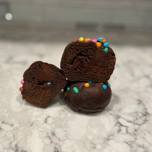 Brownie Bomb Stuffed Cookie