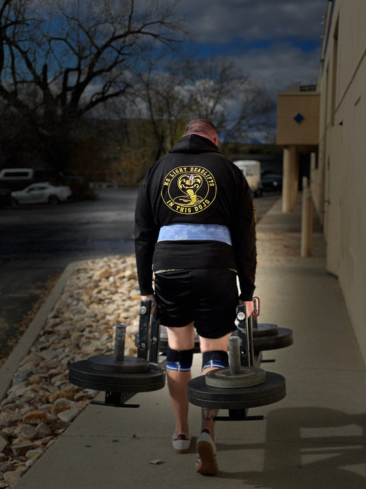 Cobra Kai Lifting Club - Down Range Strength Hoodie hi